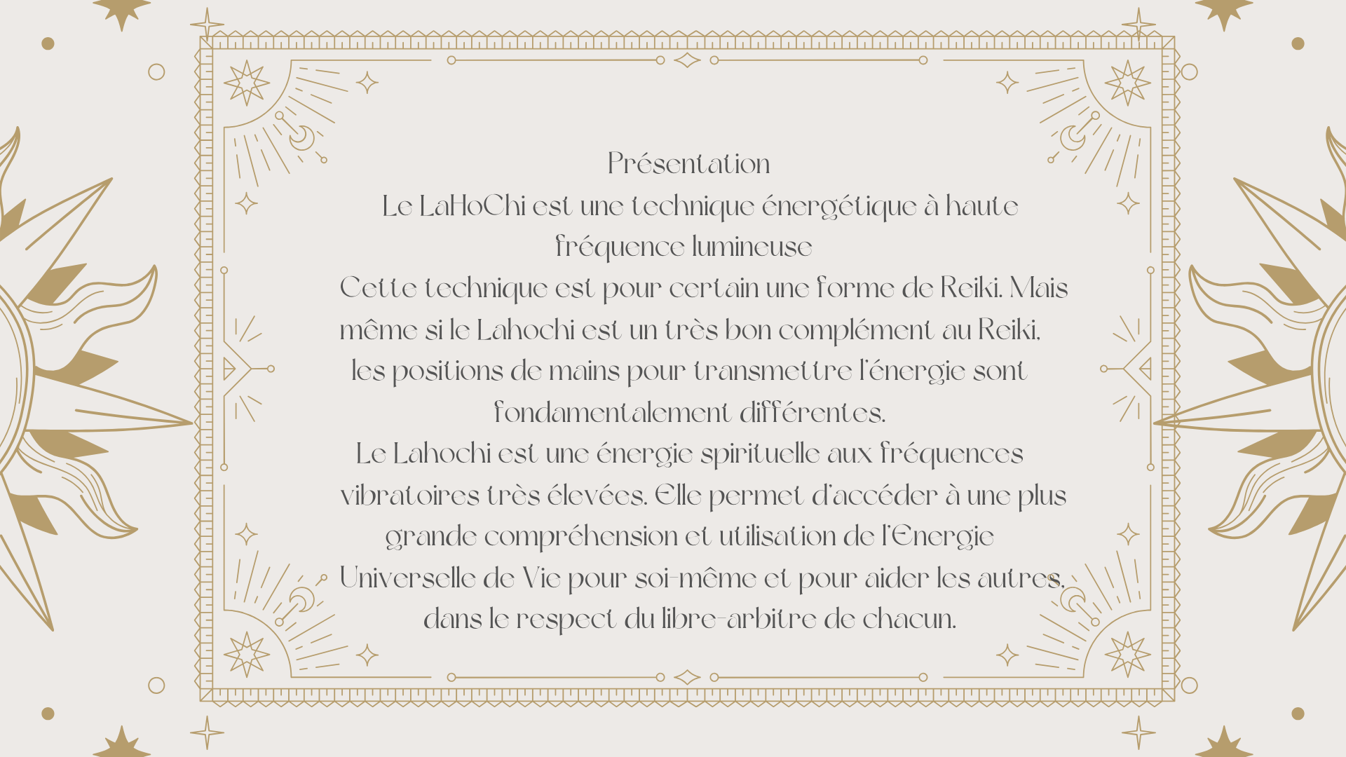 C'est quoi le Lahochi